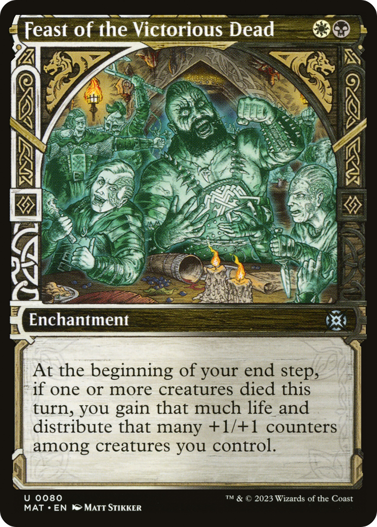 Feast of the Victorious Dead (MAT-080) - : (Showcase) Foil