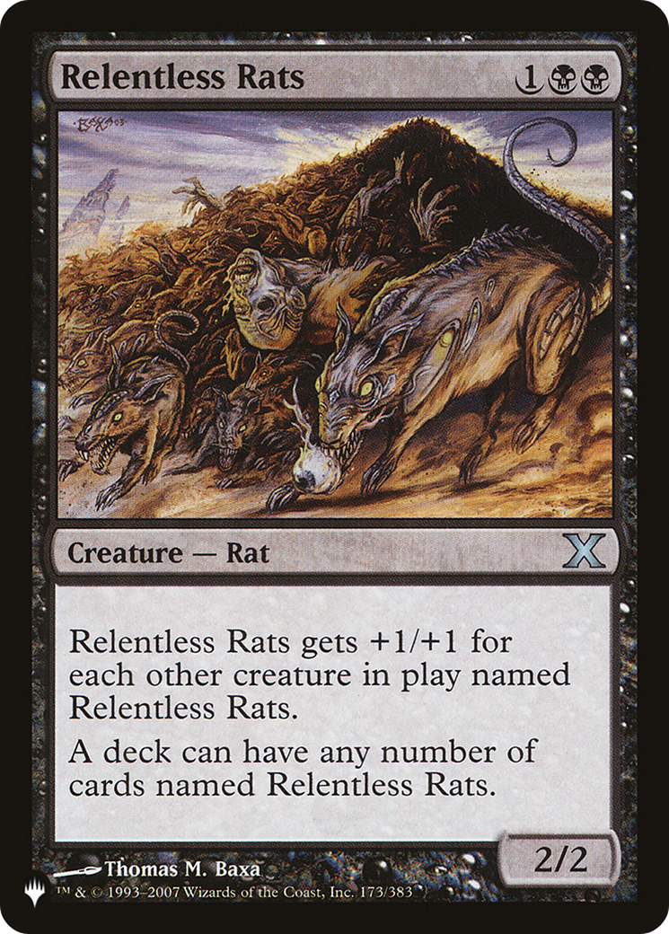 Relentless Rats (LIST-10E-173) -