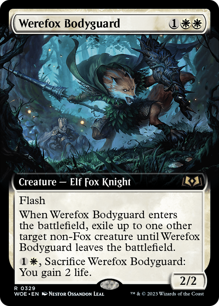 Werefox Bodyguard (WOE-329) - : (Extended Art)