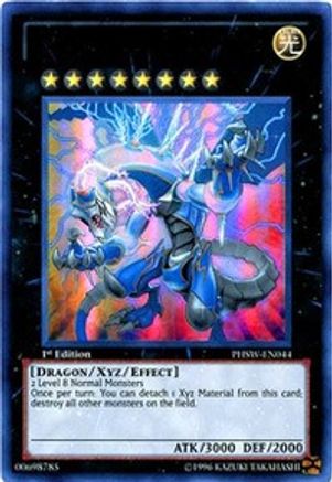 Thunder End Dragon (PHSW-EN044) - Photon Shockwave 1st Edition