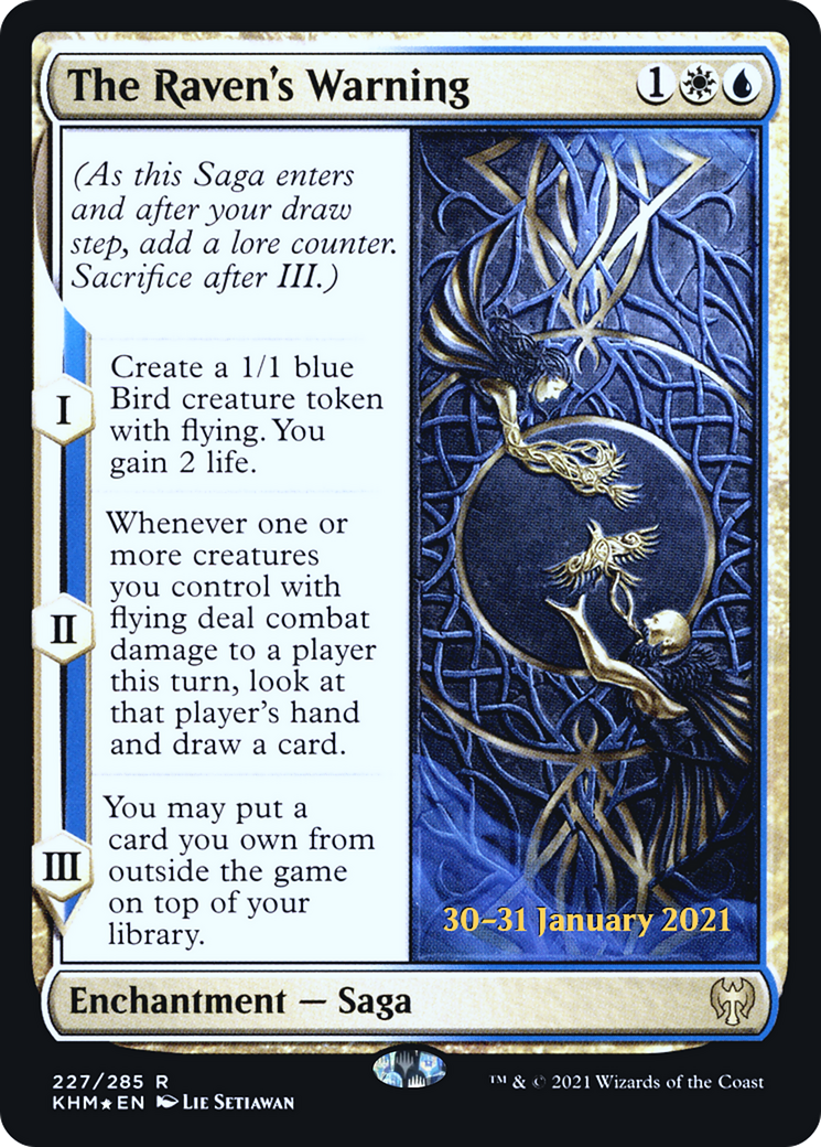 The Raven's Warning (PRE-227S) -  Foil