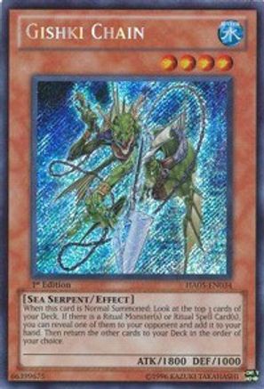 Gishki Chain (HA05-EN034) - Hidden Arsenal 5: Steelswarm Invasion 1st Edition