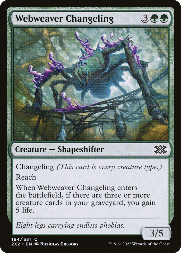 Webweaver Changeling (2X2-164) -  Foil