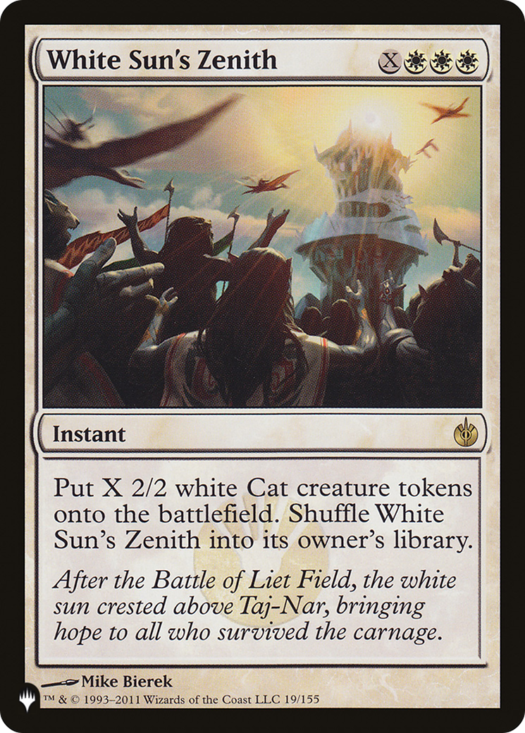 White Sun's Zenith (LIST-MBS-19) -