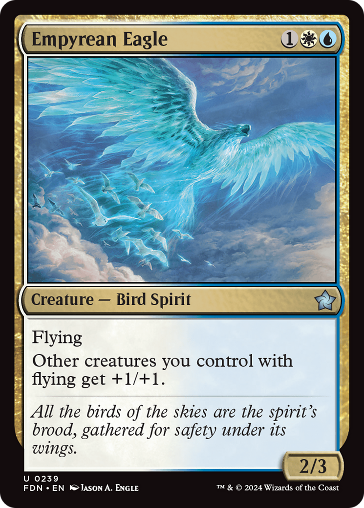 Empyrean Eagle (FDN-239) -  Foil