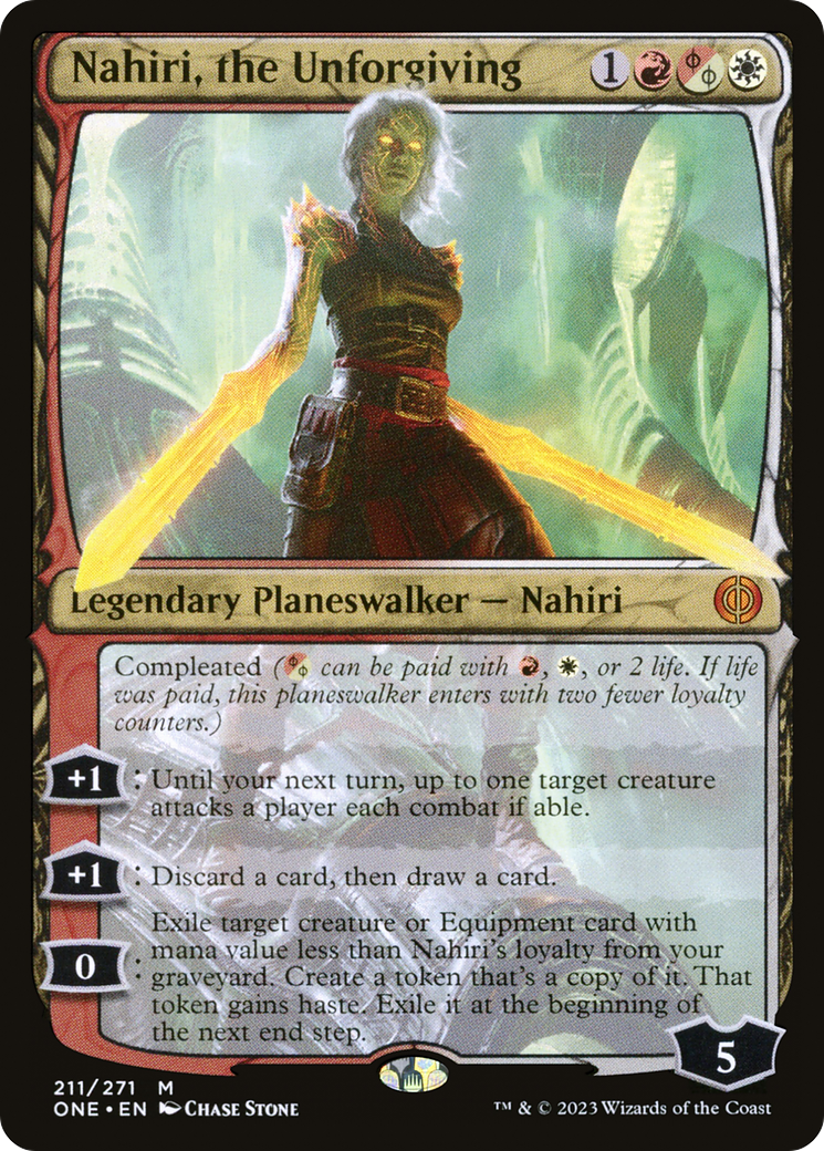 Nahiri, the Unforgiving (ONE-211) -  Foil