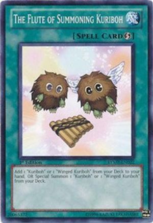 The Flute of Summoning Kuriboh (RYMP-EN022) - Ra Yellow Mega Pack 1st Edition