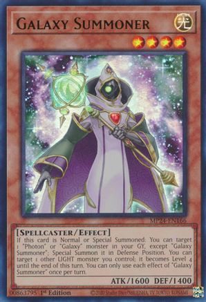 Galaxy Summoner (MP24-EN166) - 25th Anniversary Tin: Dueling Mirrors 1st Edition