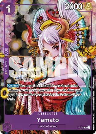 Yamato (CS 2024 Event Pack) (P-046) - One Piece Promotion Cards Foil