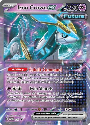 Iron Crown ex - 146 146 - Holofoil