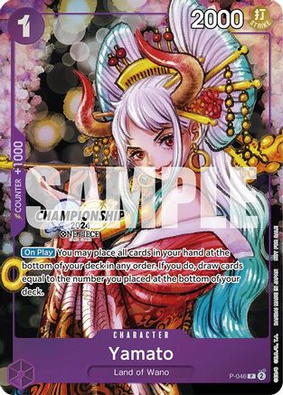 Yamato (CS 2024 Event Pack Finalist) (P-046) - One Piece Promotion Cards Foil