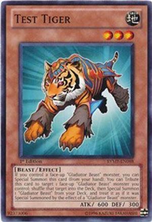 Test Tiger (RYMP-EN098) - Ra Yellow Mega Pack 1st Edition