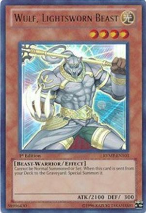 Wulf, Lightsworn Beast (RYMP-EN103) - Ra Yellow Mega Pack 1st Edition