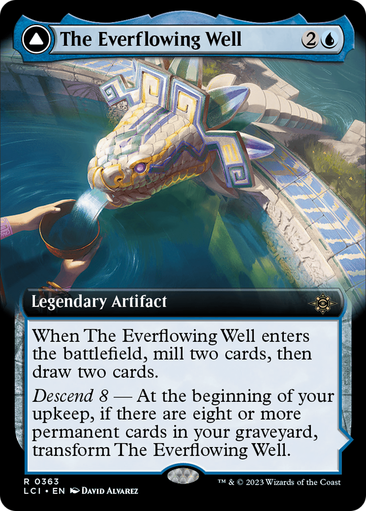 The Everflowing Well // The Myriad Pools (LCI-363) - : (Extended Art) Foil