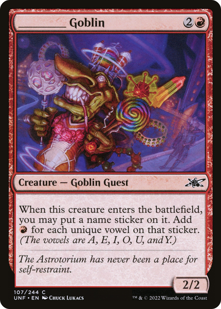 _____ Goblin (UNF-107) -  Foil