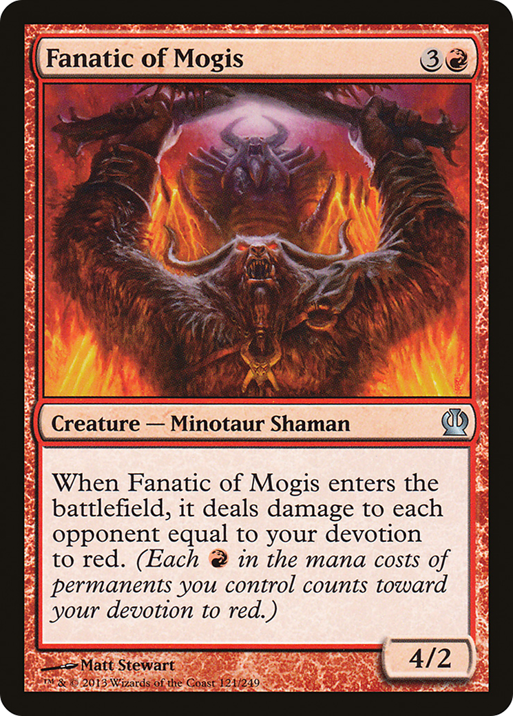 Fanatic of Mogis (THS-121) -  Foil