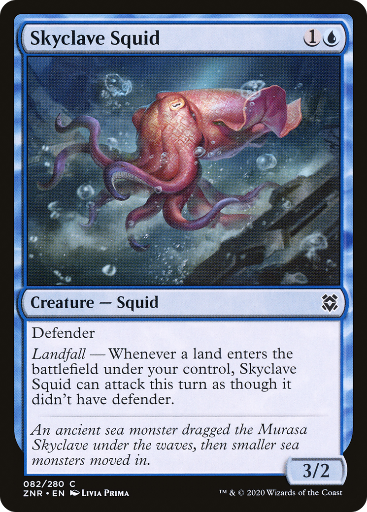 Skyclave Squid (ZNR-082) -  Foil