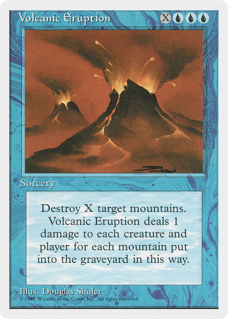 Volcanic Eruption (4ED-112) -