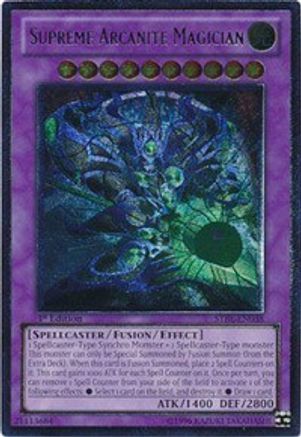 Supreme Arcanite Magician (UTR) (STBL-EN038) - Starstrike Blast 1st Edition