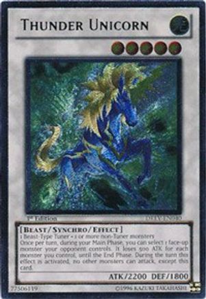 Thunder Unicorn (UTR) (DREV-EN040) - Duelist Revolution Unlimited