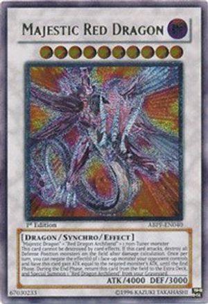 Majestic Red Dragon (UTR) (ABPF-EN040) - Absolute Powerforce Unlimited