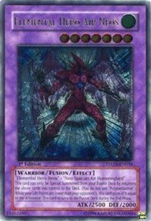 Elemental Hero Air Neos (UTR) (STON-EN034) - Strike of Neos 1st Edition