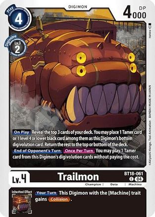 Trailmon (BT18-061) - Release Special Booster 2.0