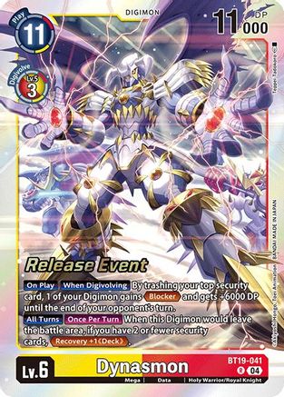 Dynasmon (BT19-041) - Release Special Booster 2.0 Celebration Event Cards Foil