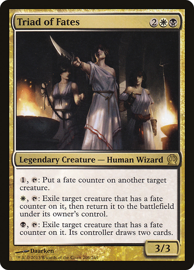 Triad of Fates (THS-206) -  Foil