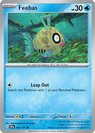 Feebas - 041/191 41 - Reverse Holofoil