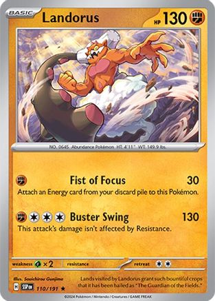 Landorus 110 - Holofoil