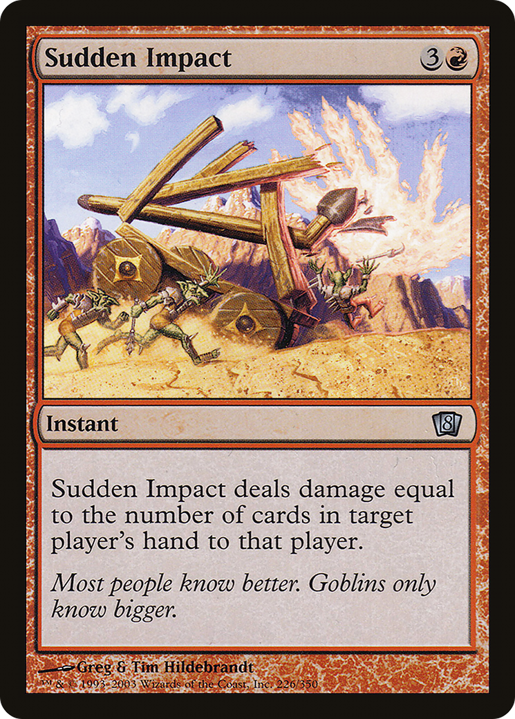 Sudden Impact (8ED-226★) -  Foil