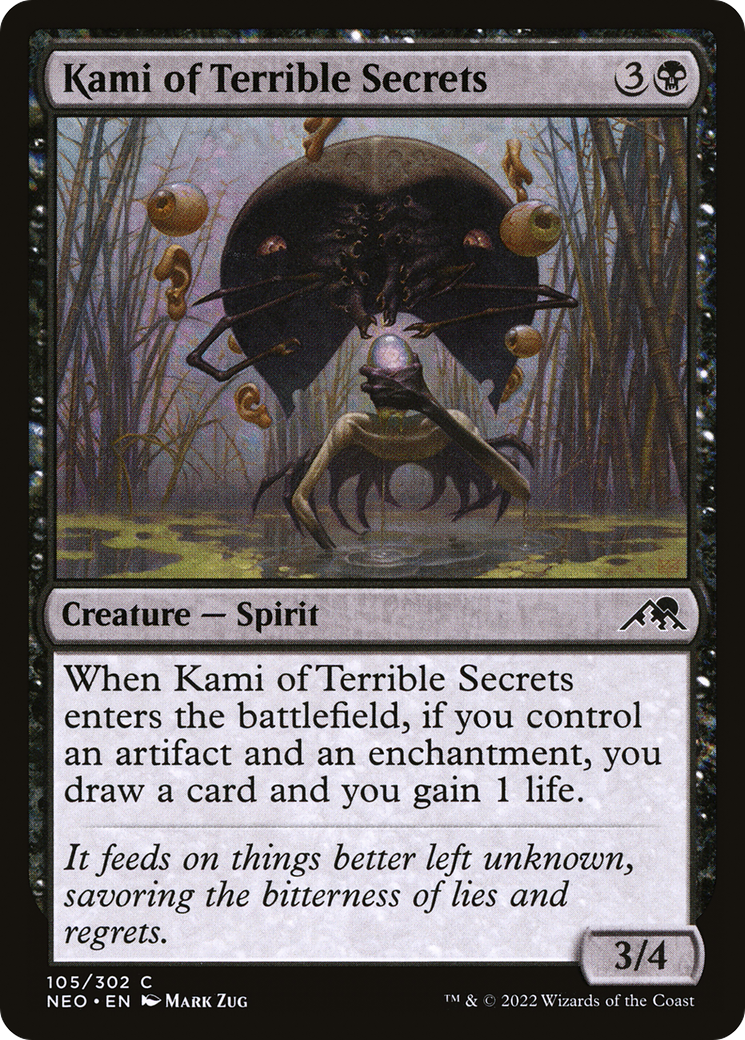 Kami of Terrible Secrets (NEO-105) -  Foil