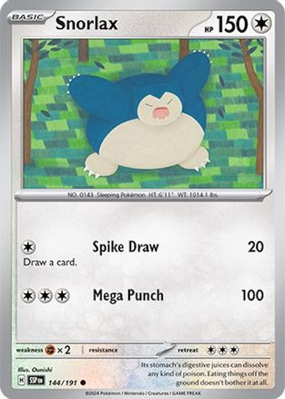 Snorlax 144 -