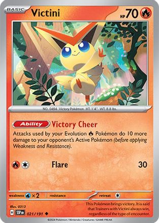 Victini 21 - Reverse Holofoil