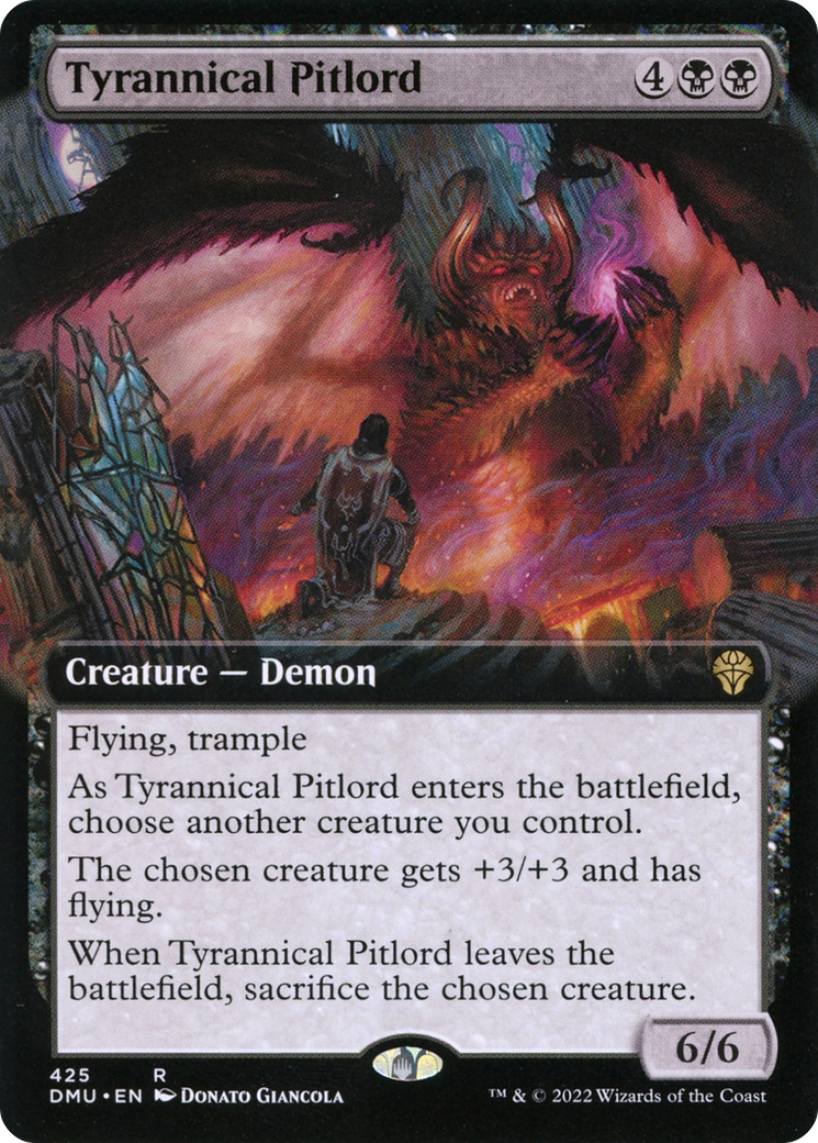 Tyrannical Pitlord (DMU-425) - : (Extended Art)