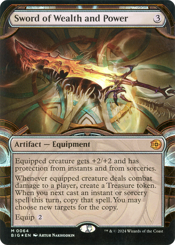 Sword of Wealth and Power (BIG-064) - : (Showcase) Foil