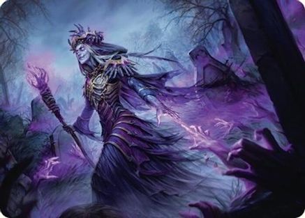 Zul Ashur, Lich Lord Art Card (10/54) (ASFDN-010) -