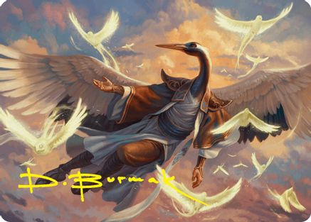 Kykar, Zephyr Awakener Art Card (16/54) (Gold-Stamped Signature) (ASFDN-016) -