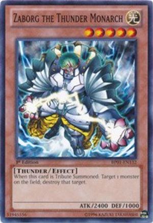 Zaborg the Thunder Monarch (BP01-EN132) - Battle Pack: Epic Dawn Unlimited