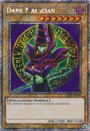 Dark Magician (Platinum Secret Rare) (RA03-EN080) - Quarter Century Bonanza 1st Edition