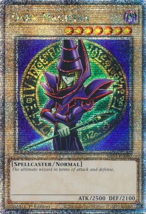 Dark Magician (Quarter Century Secret Rare) (RA03-EN080) - Quarter Century Bonanza 1st Edition