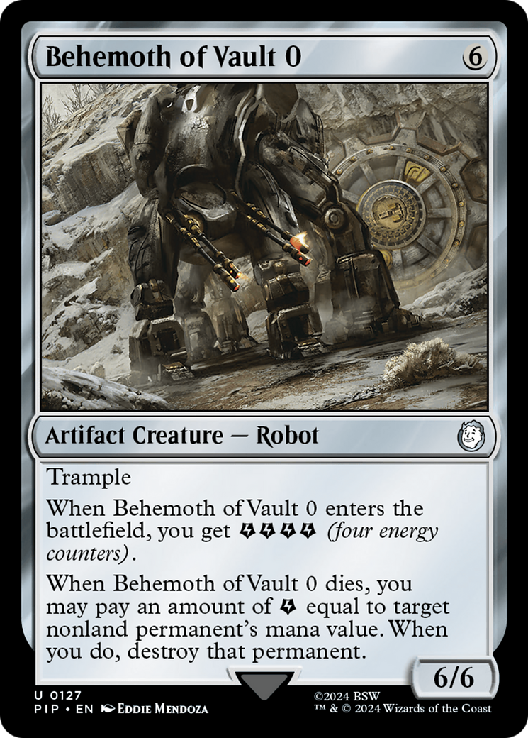 Behemoth of Vault 0 (PIP-127) -  Foil