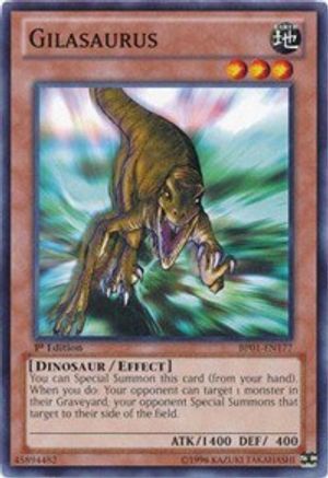 Gilasaurus (BP01-EN177) - Battle Pack: Epic Dawn 1st Edition