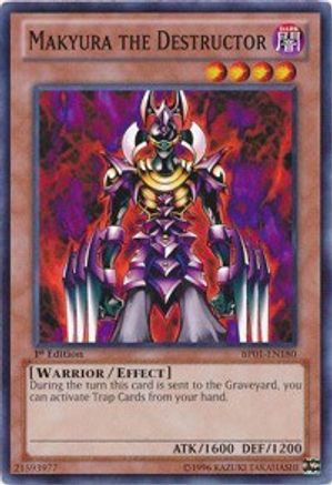 Makyura the Destructor (BP01-EN180) - Battle Pack: Epic Dawn 1st Edition