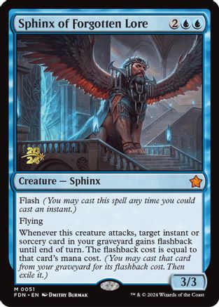 Sphinx of Forgotten Lore (PRE-051) -  Foil