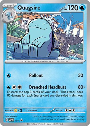 Quagsire - 156 156 - Holofoil