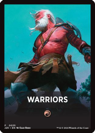 Warriors Theme Card (J25-035) -