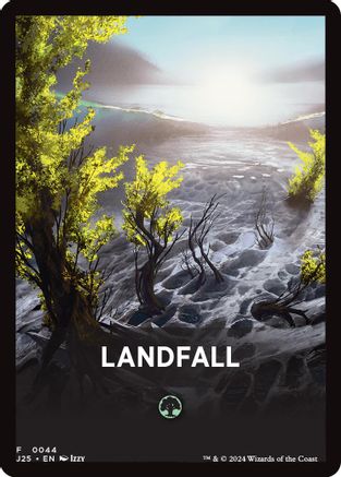 Landfall Theme Card (J25-044) -