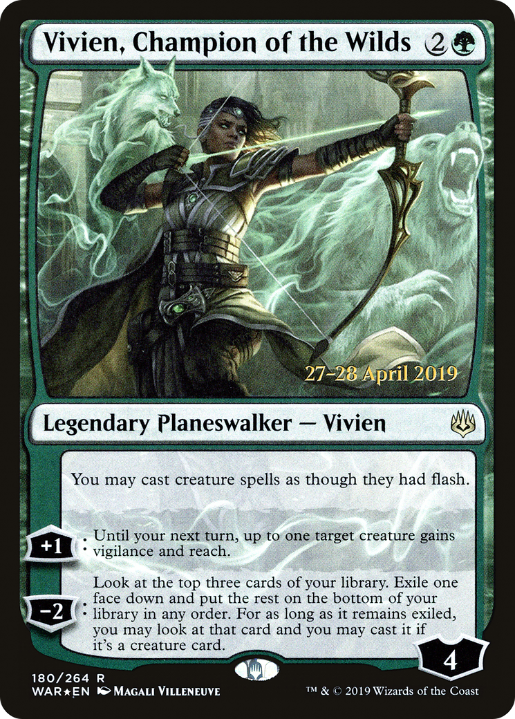 Vivien, Champion of the Wilds (PRE-180S) -  Foil